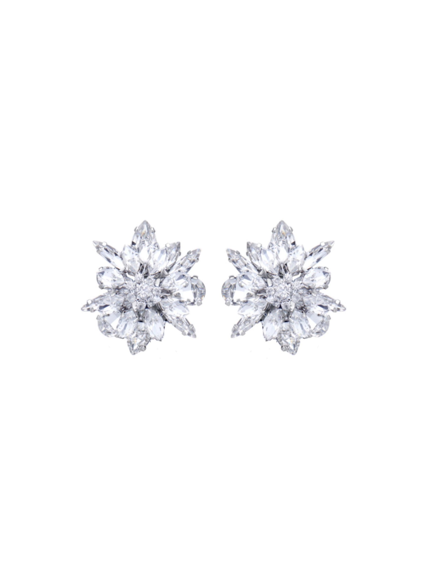 Layered Crystal Earrings